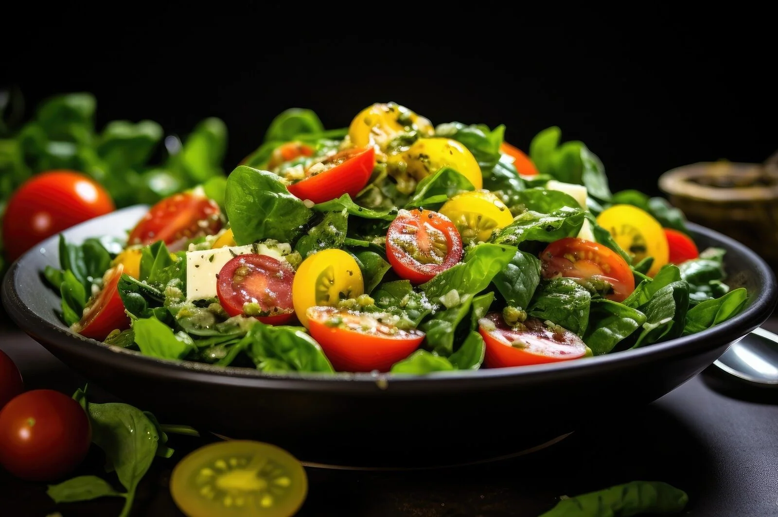 spinach serving