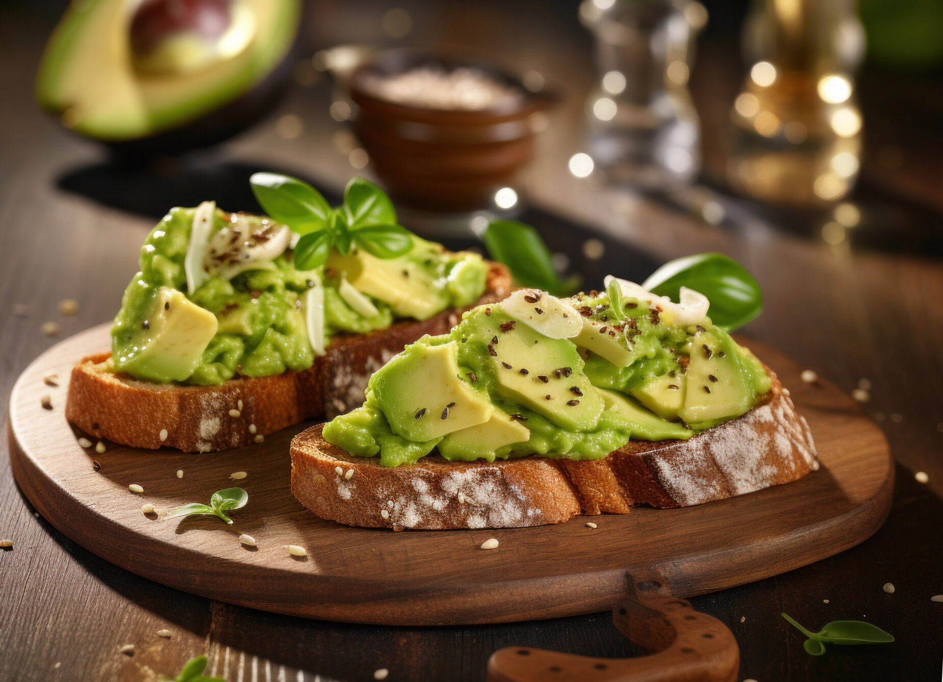 avocado platter