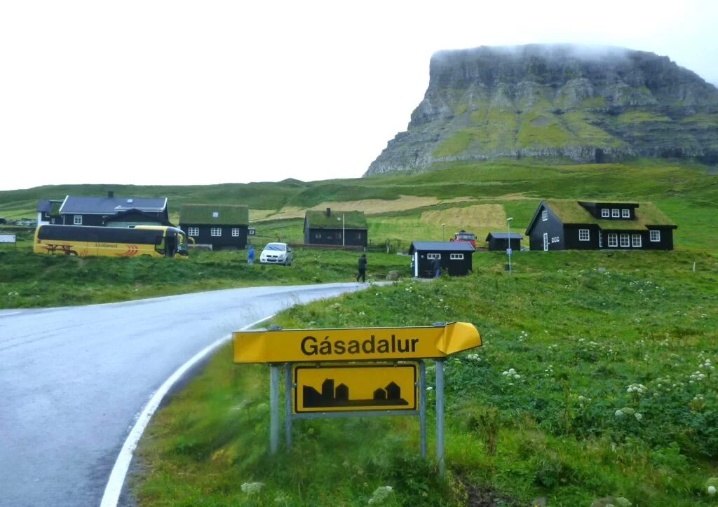 Múlafossur waterfall Gásadalur