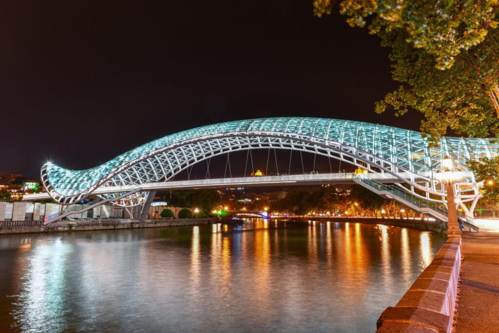 Bridge of Peace Tbilisi Georgia