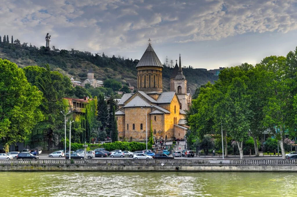 Sioni Cathedral panoramic view