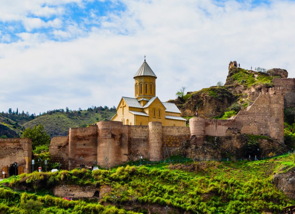 Sioni Cathedral on hill