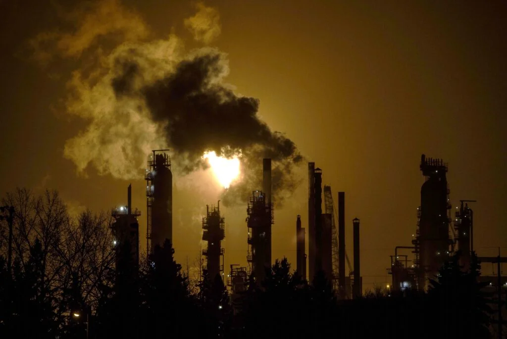 atmospheric heating co2 emission