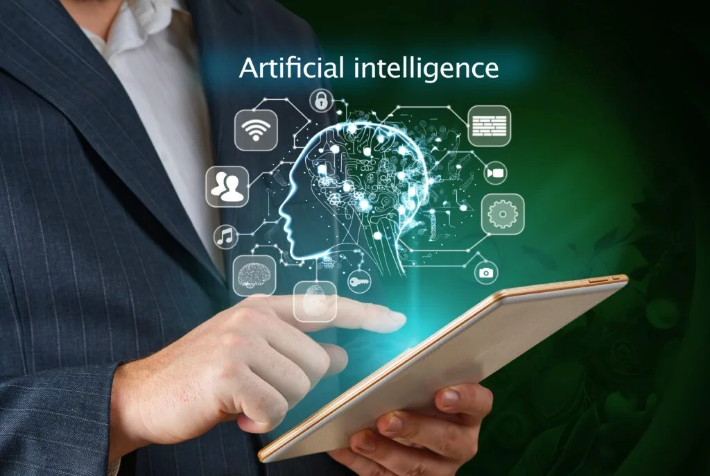 illustrating power of AI smart device