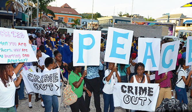 Jamaican protest