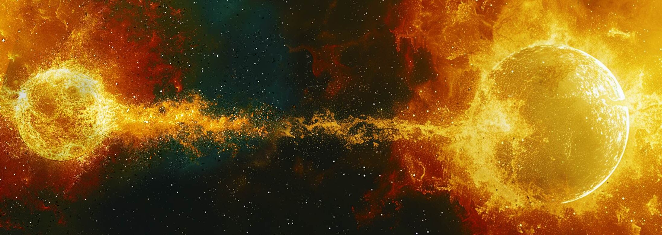 Nova Explosion in Binary Star System