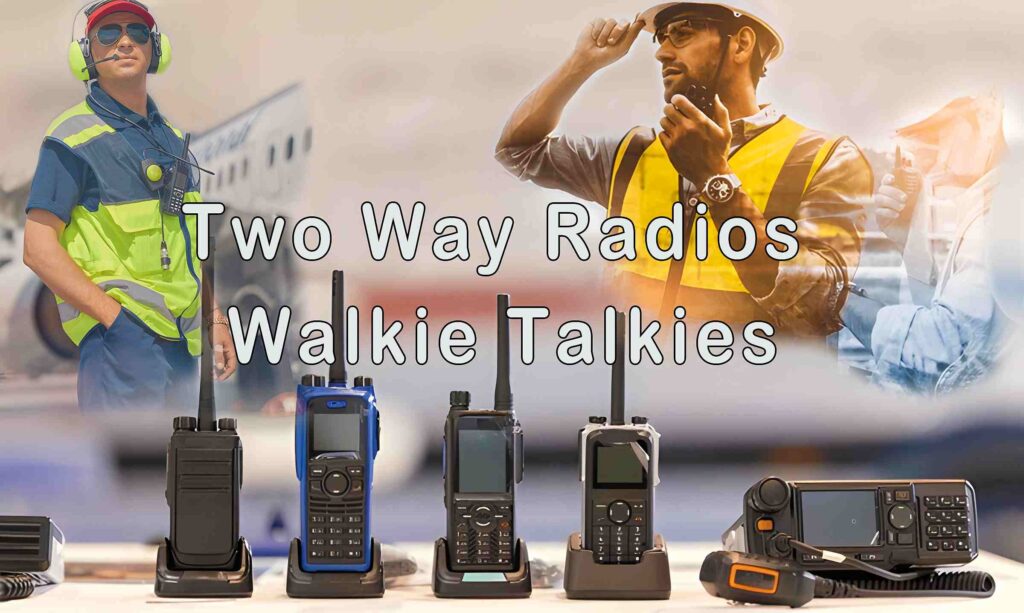 2way walkie talkie radios in commercial usages