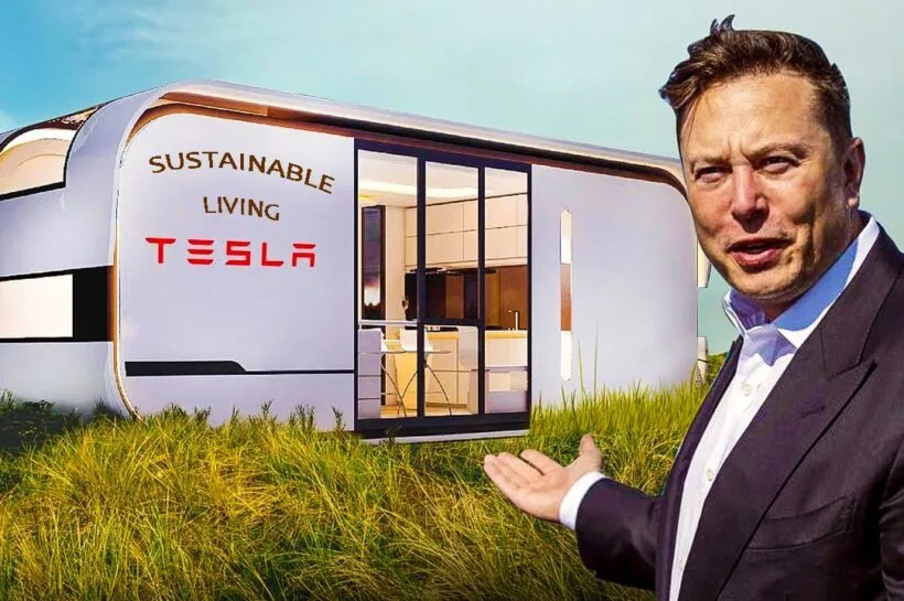 Elon Musk Tesla Mobile Home Presentation